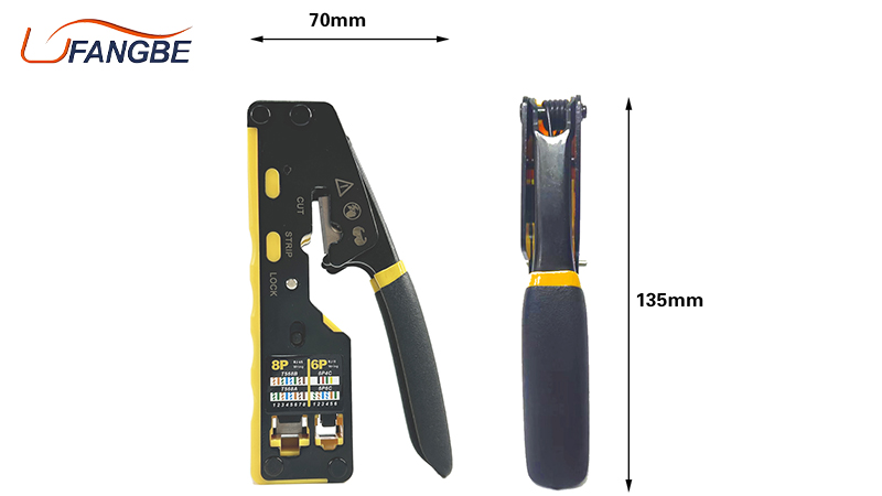 Hotsell RJ45 ez pass through crimping tools wire stripper plier