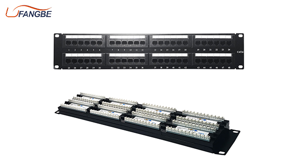 19-Inch 48-port Patch Panel