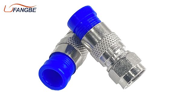 Latest Technology Smart RG59 RG11 Compression RF Coaxial Cable Plug for TV RG6 F Type Connector RG 6