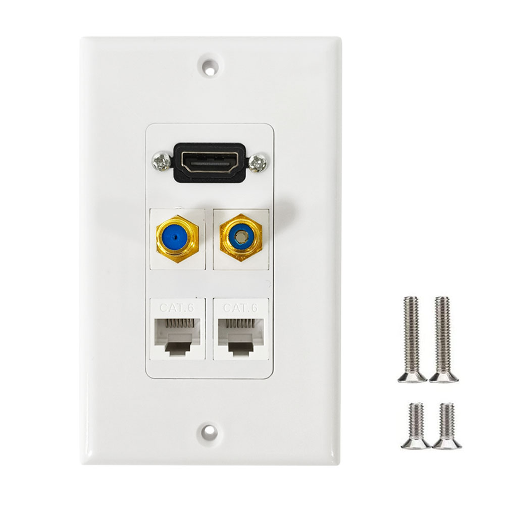Mono RCA  Audio Wall Plate