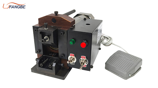 Semi Automatic pass through Crystal Head Connector lan Wire Forming Machine crimper Rj45 cable EZ Crimping Machine