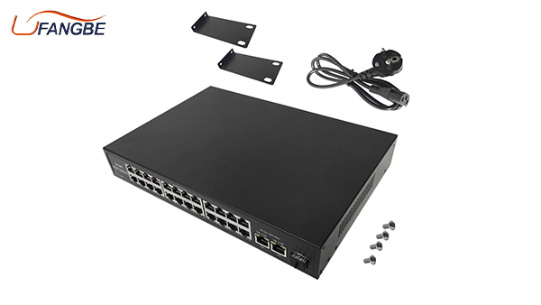 1 in 2 Out Cable Splitter Industrial Switch 10 100M 5 8 Port Gigabit Ethernet Network Switch for Cctv Camera