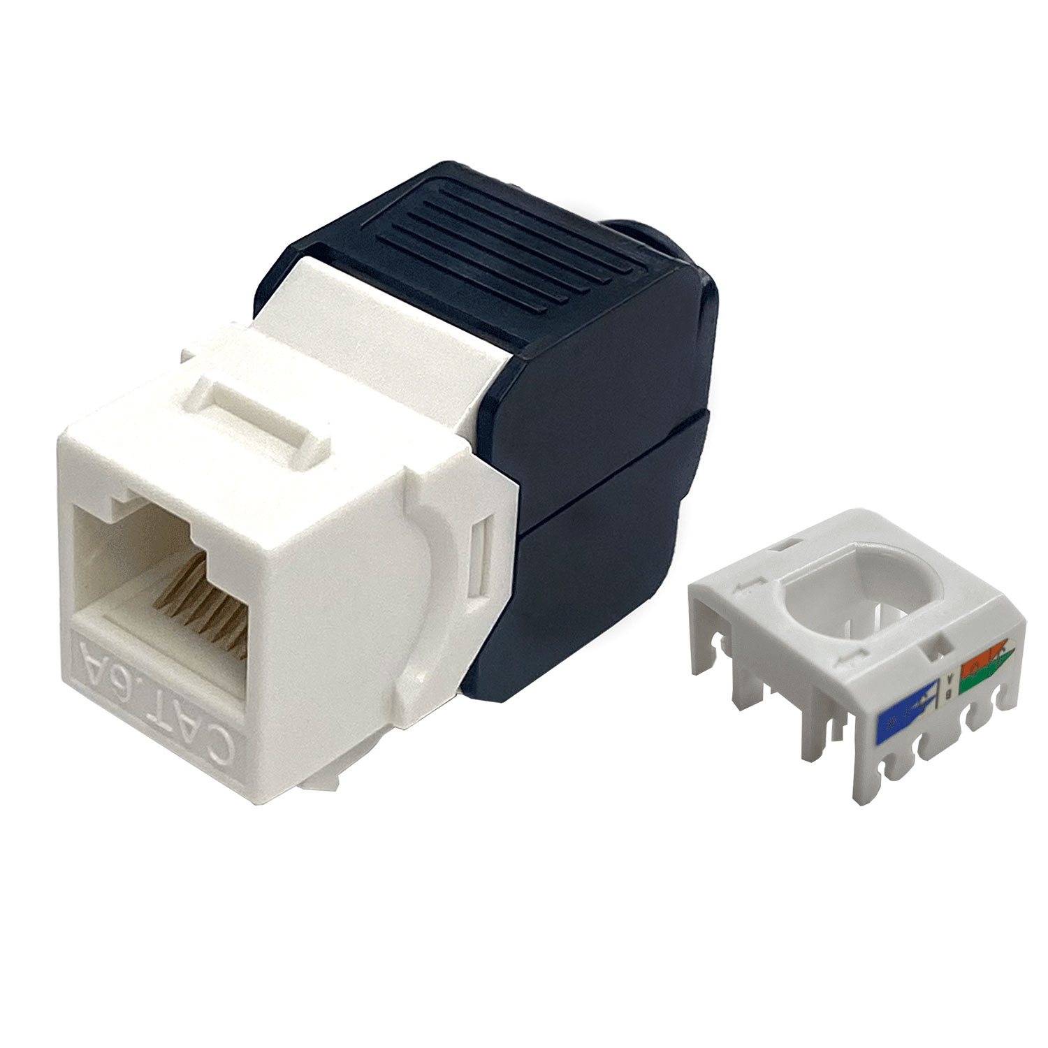 Toolless Cat6 Keystone Jack