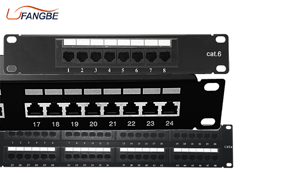 Fiber Sliding ODF Boxes Enclosures With Module Keystone Modular Jack Rack Mount 19 Inch 48 Port Network Patch Panel