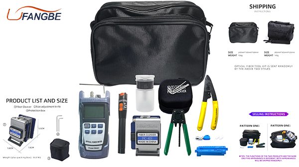 Fiber Optic FTTH Tool Kit