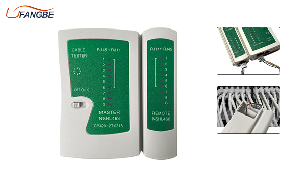 RJ45/RJ11 cable tester
