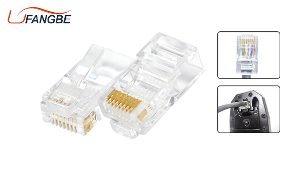 CAT5 UTP Ethernet Rj 45 Cable Connector 