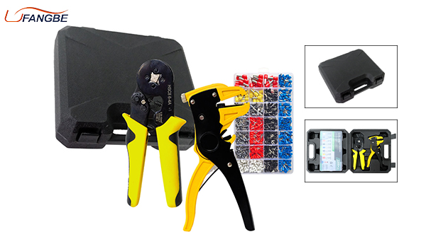 HSC8 Cord End Terminal Crimping Tool Kit