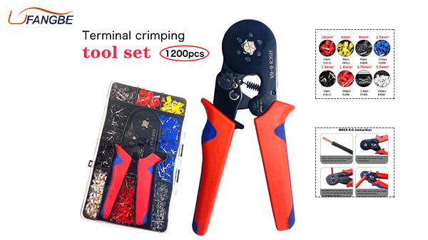 HSC8 6-4a square Wire Crimper Plier Set