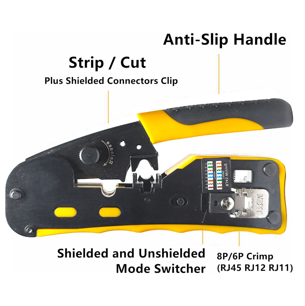 RJ45 Cat7 Crimper Tool