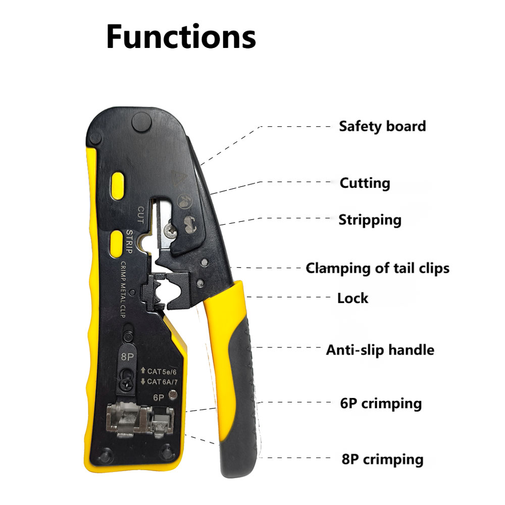 RJ45 Cat7 Crimper Tool