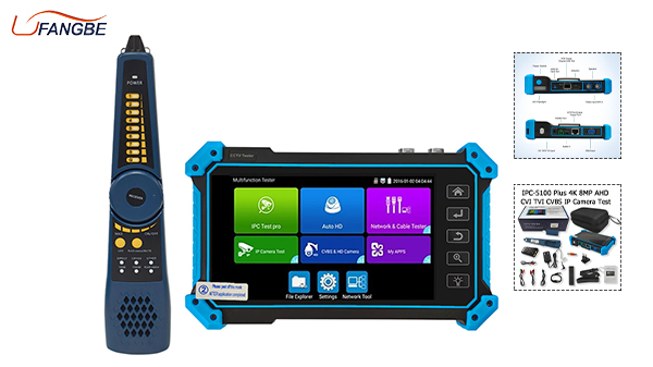 IP CCTV Camera Tester with Cable Tracer