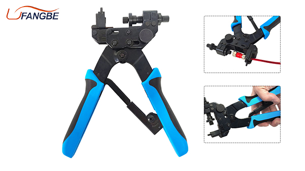 RG59 RG6 F Head Connector Compression Plier 