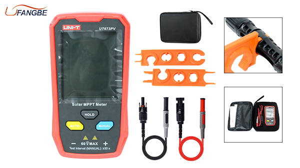 PV Photovoltaic Voltage Tester Short Maximum Power Open Circuit Voltage Solar MPPT Meter for Solar Panel