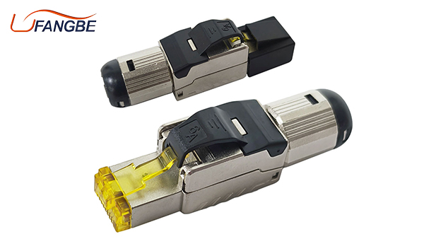RJ45 Connector Tool Free Field Termination Toolless Modular Plug