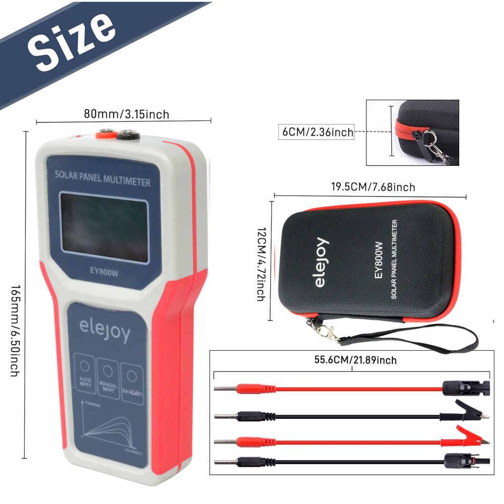 Solar Panel Multimeter Tester