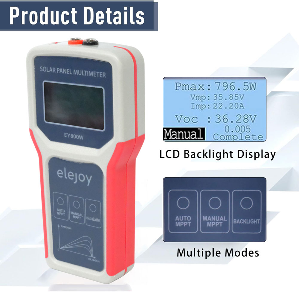 Solar Panel Multimeter Tester