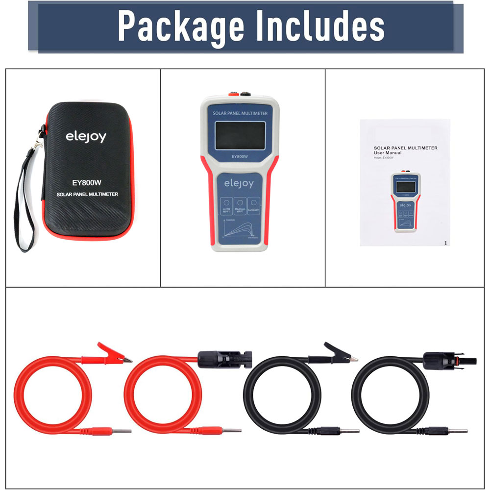 Solar Panel Multimeter Tester