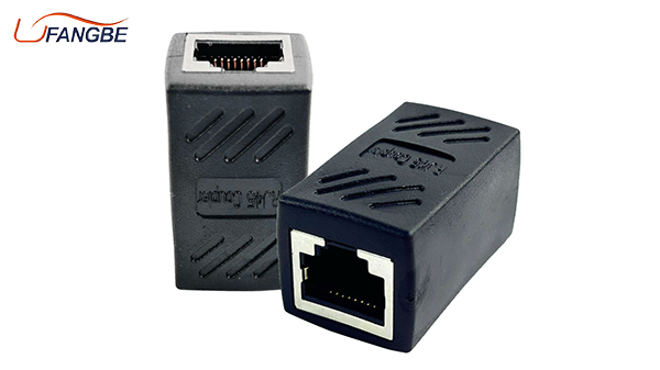 Ethernet Cable Splitter Adapter Inline Coupler Extender for RJ45