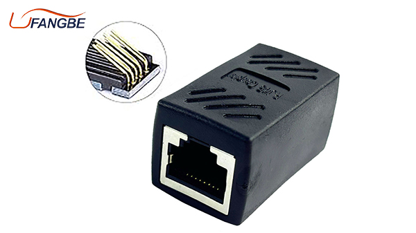 Splitter Adapter Inline Coupler Extender for RJ45