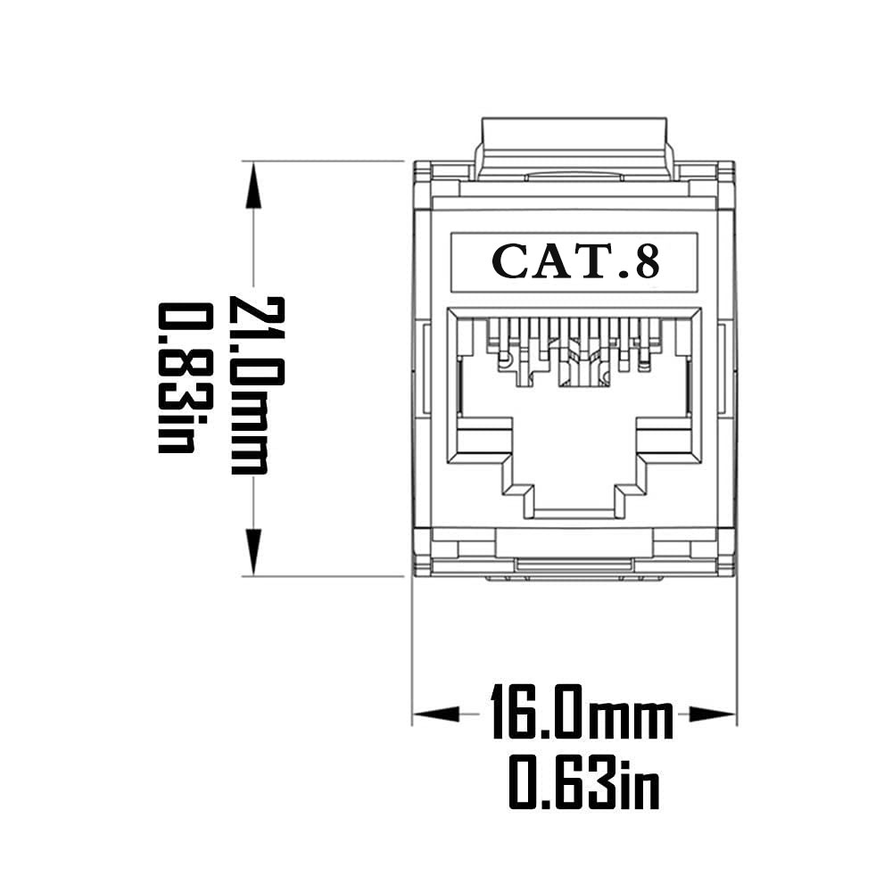 RJ45 FTP Keystone Jack