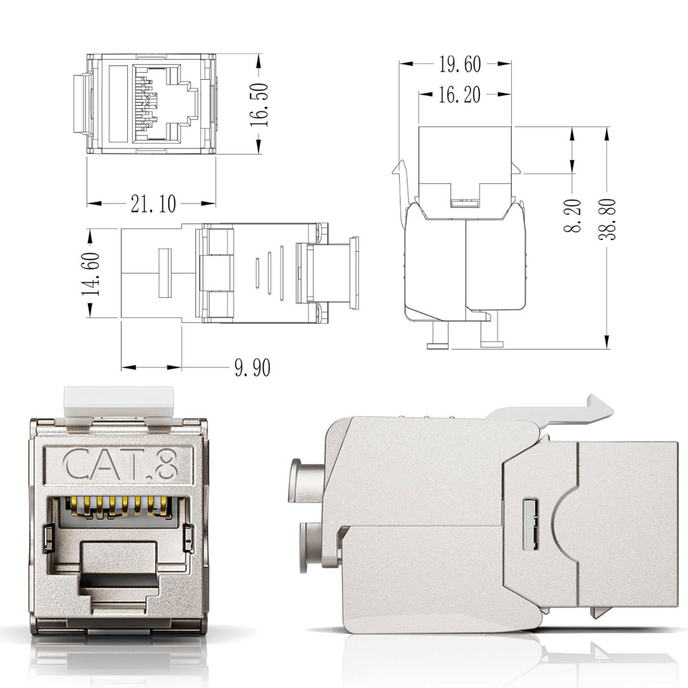 RJ45 FTP Keystone Jack
