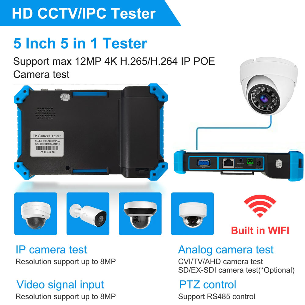 IP CCTV Camera Tester