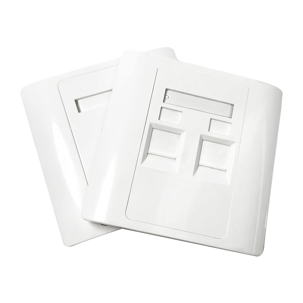 Wall Face Outlet RJ45 FacePlate