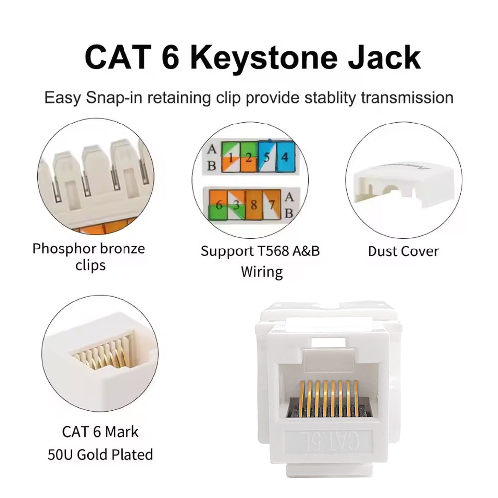UTP Keystone Jack