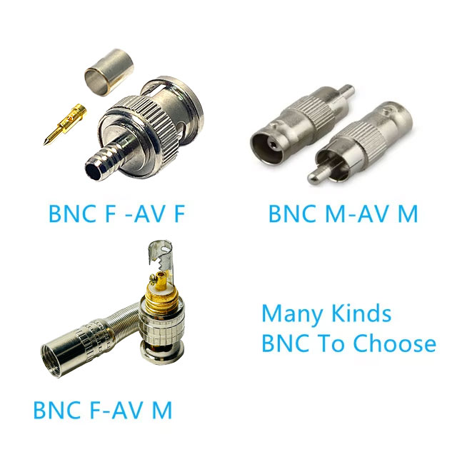 BNC Connector Plug for CCTV