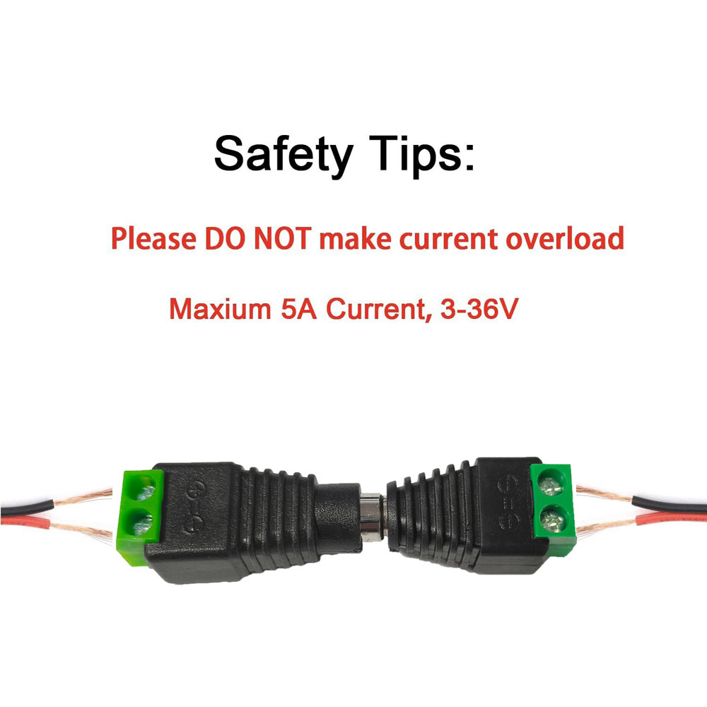 DC Power Plug for CCTV