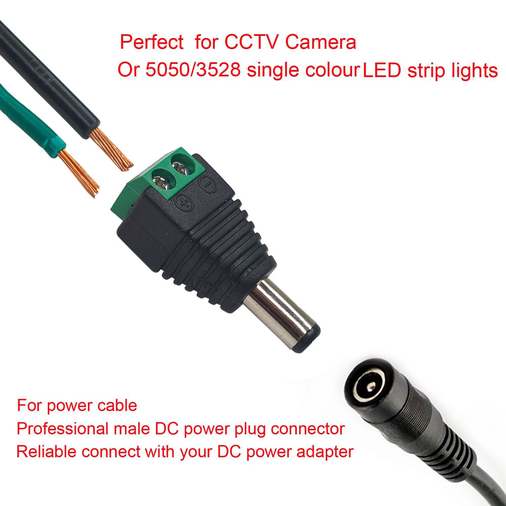DC Power Plug for CCTV