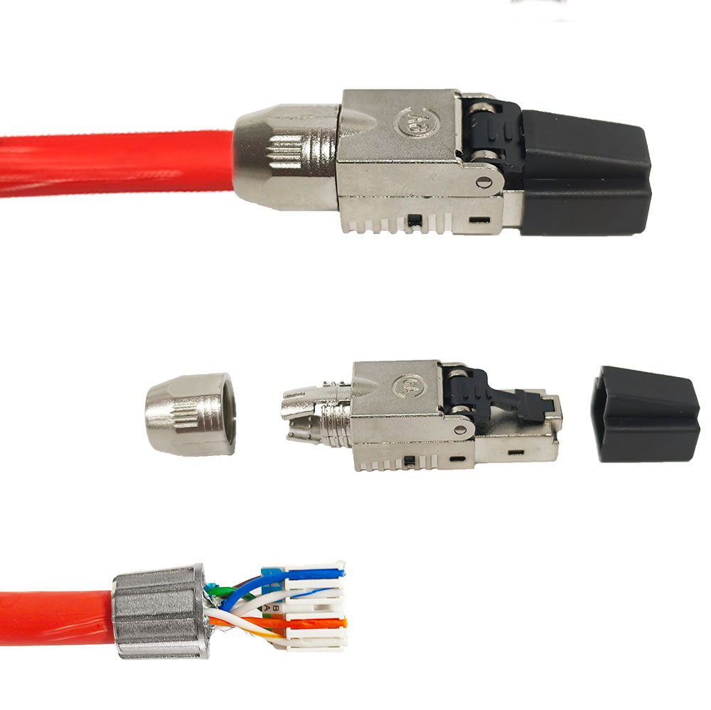 Rj45 Cat8 Toolless Plug