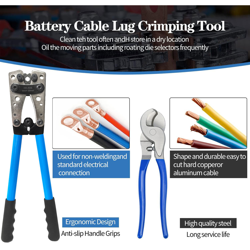 Cable Lug Crimping Tool