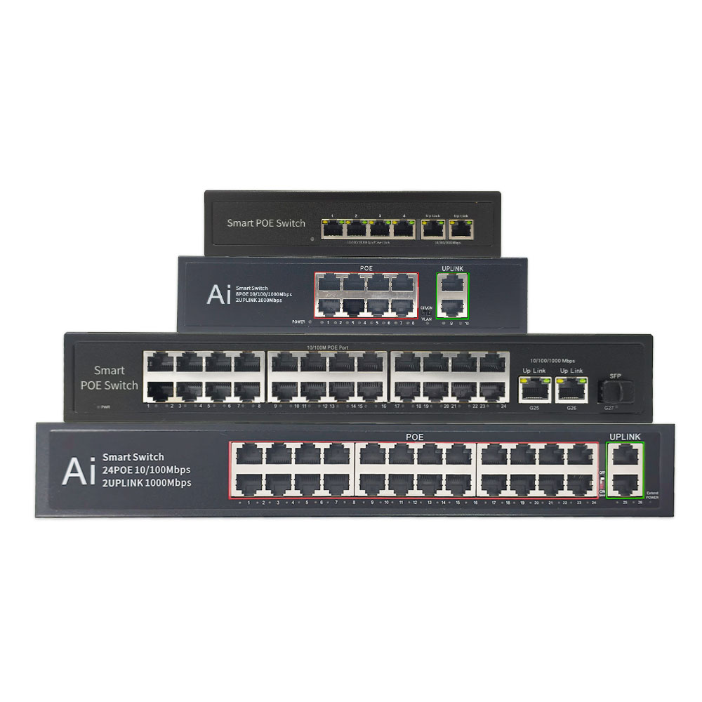 24 Port Gigabit PoE Switch