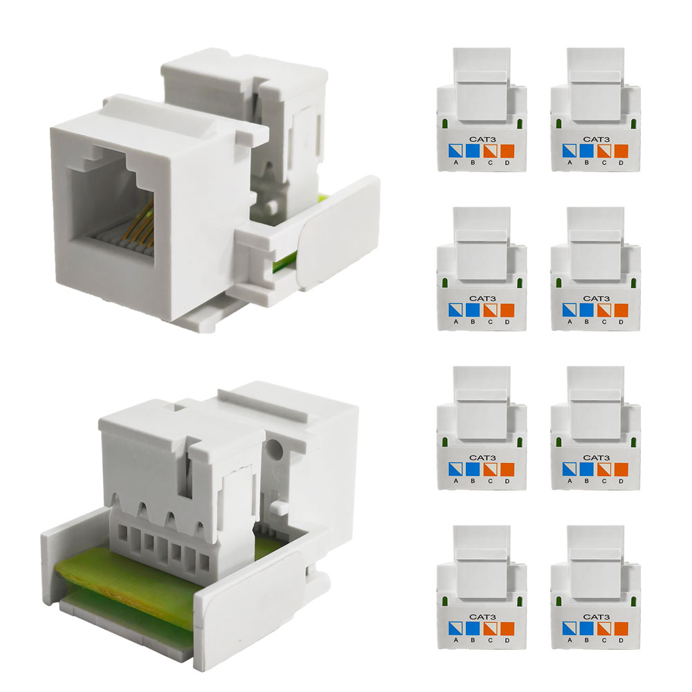 90 Degree UTP Modular Jack