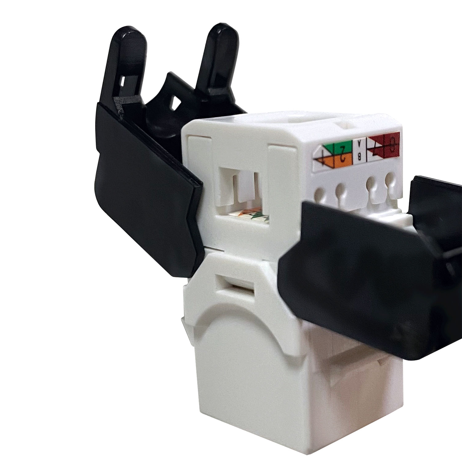 Toolless Cat6 Keystone Jack