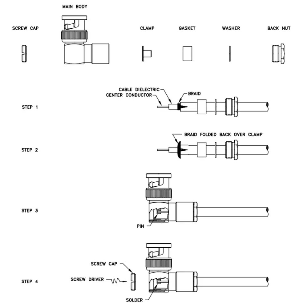 BNC Connector Plug for CCTV BNC Connector Plug for CCTV